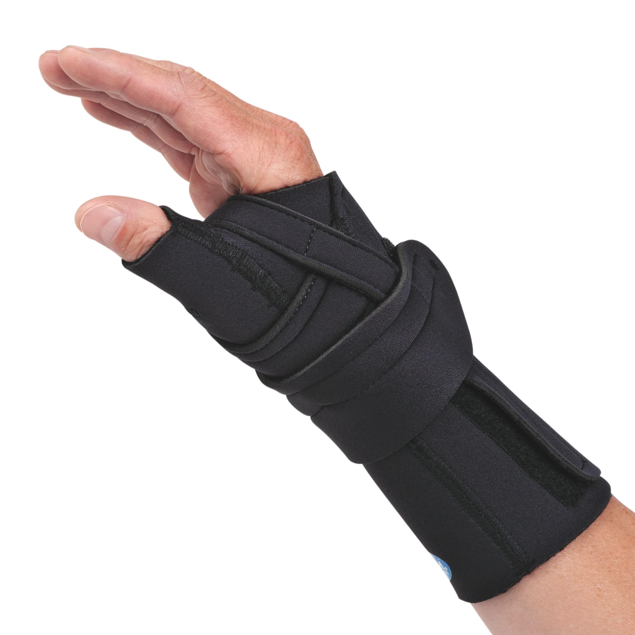 Comfort Cool Arthritis - Muñequera y férula para el pulgar – cómoda y fresca para el pulgar y la muñeca, mediana izquierda NC79572 por North Coast Medical