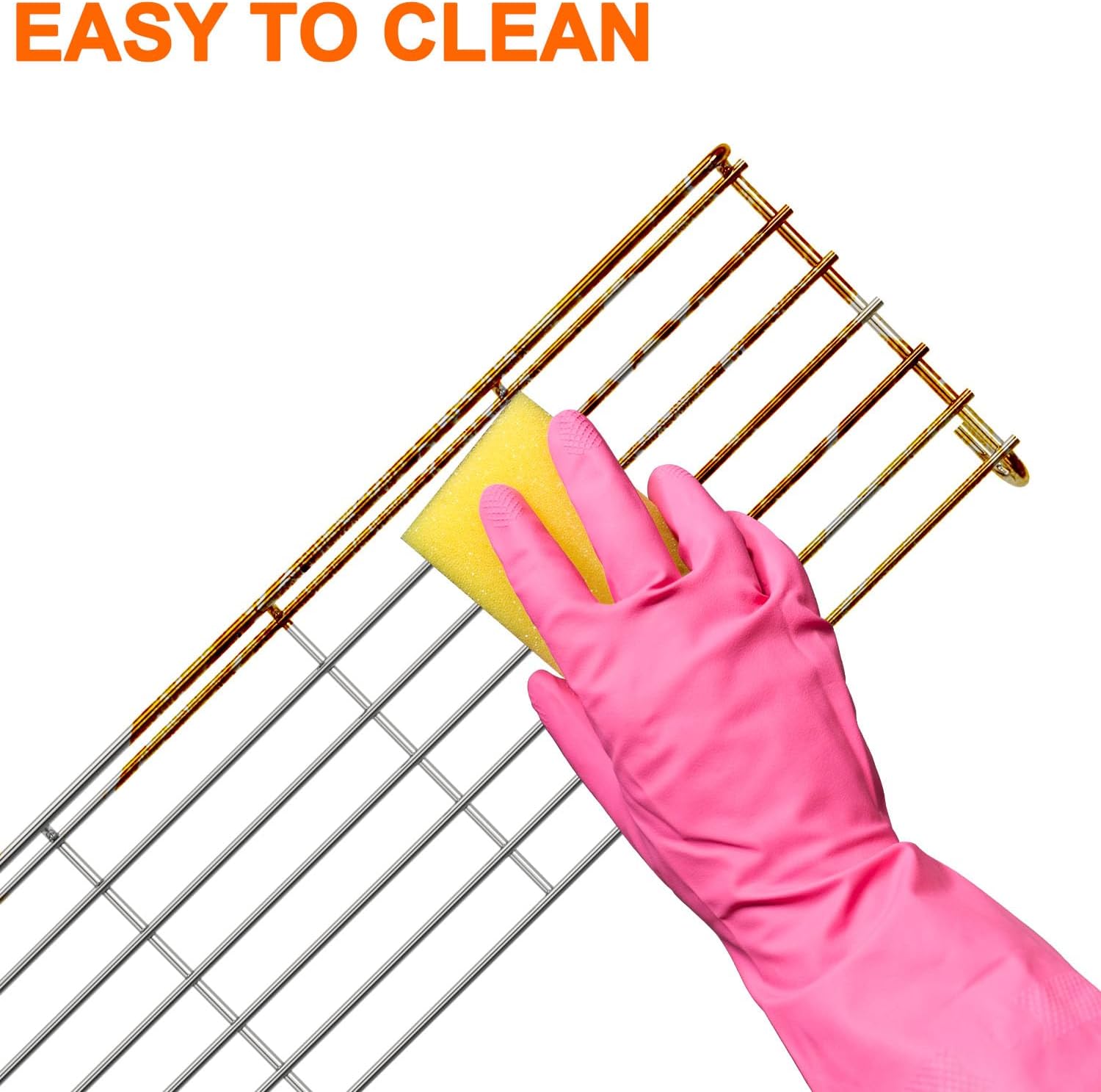 Warming Rack for Weber Genesis II 400 Gas Grills Genesis II E-410/435, Genesis II S-410/435, Genesis II SE-410, Stainless Steel 32.6 Inch Upper Rack Replacement for Weber 66045 Grill Warming Rack