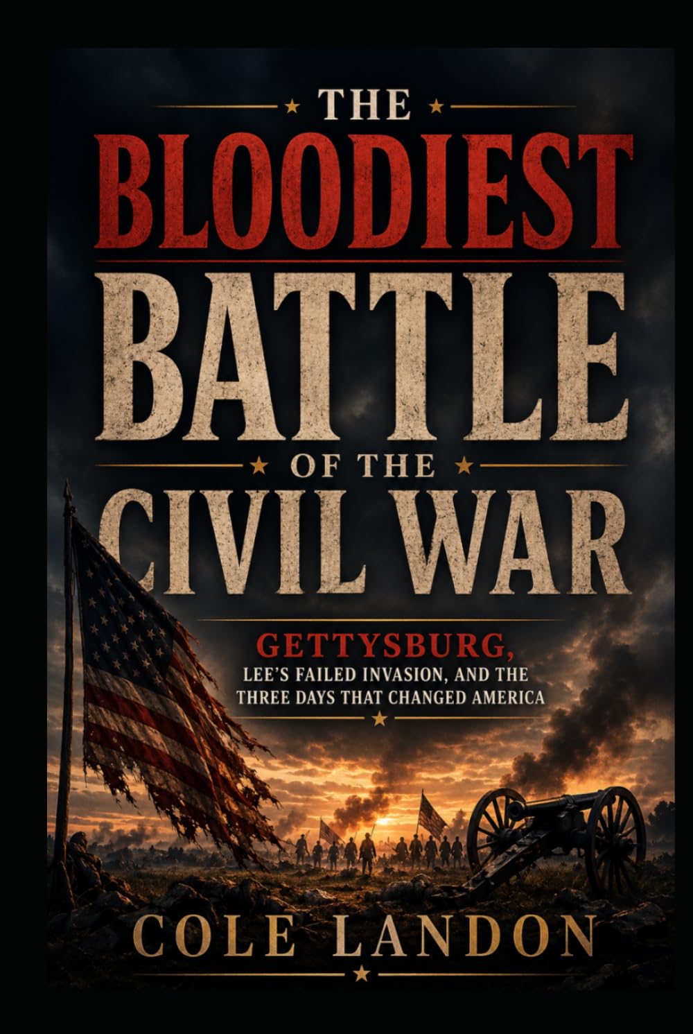 The Bloodiest Battle of the Civil War: Gettysburg, Lee’s Failed Invasion, and the Three Days That Changed America