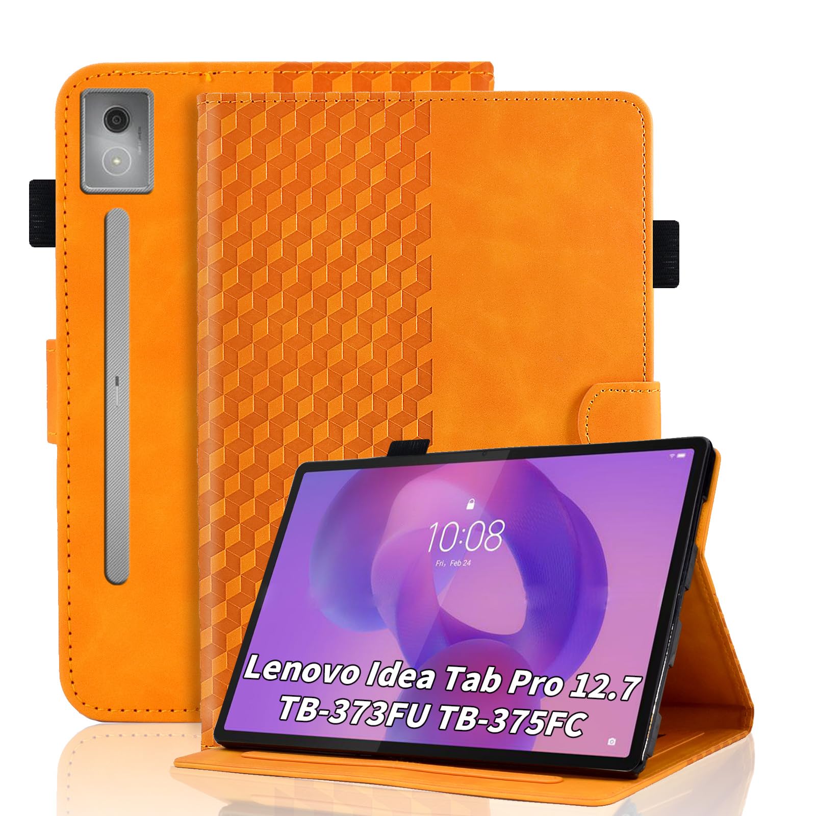 Case for Honor Pad X8a 11 Inch Tablet 2024 Protective Case Premium Leather Folio Smart Case with Auto Sleep/Wake Pen Holder Card Slot for Honor Pad X8a- Dark Green — view 67