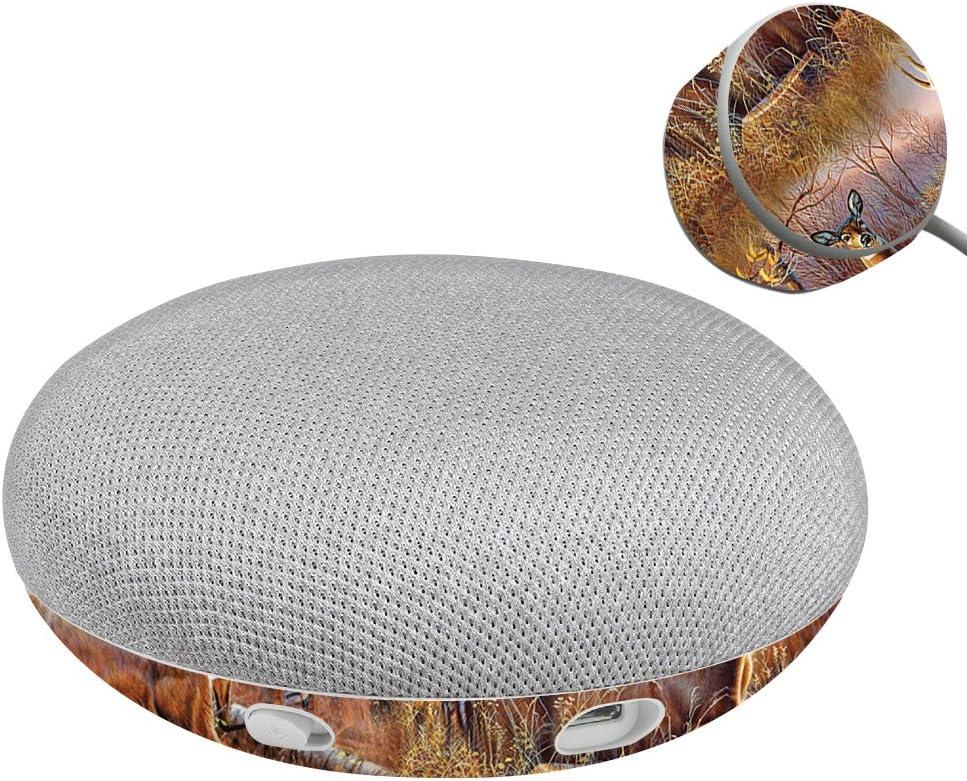 MightySkins Skin Compatible with Google Home Mini - Deer Pattern | Protective, Durable, and Unique Vinyl Decal wrap Cover | Easy to Apply, Remove, and Change Styles | Made in The USA