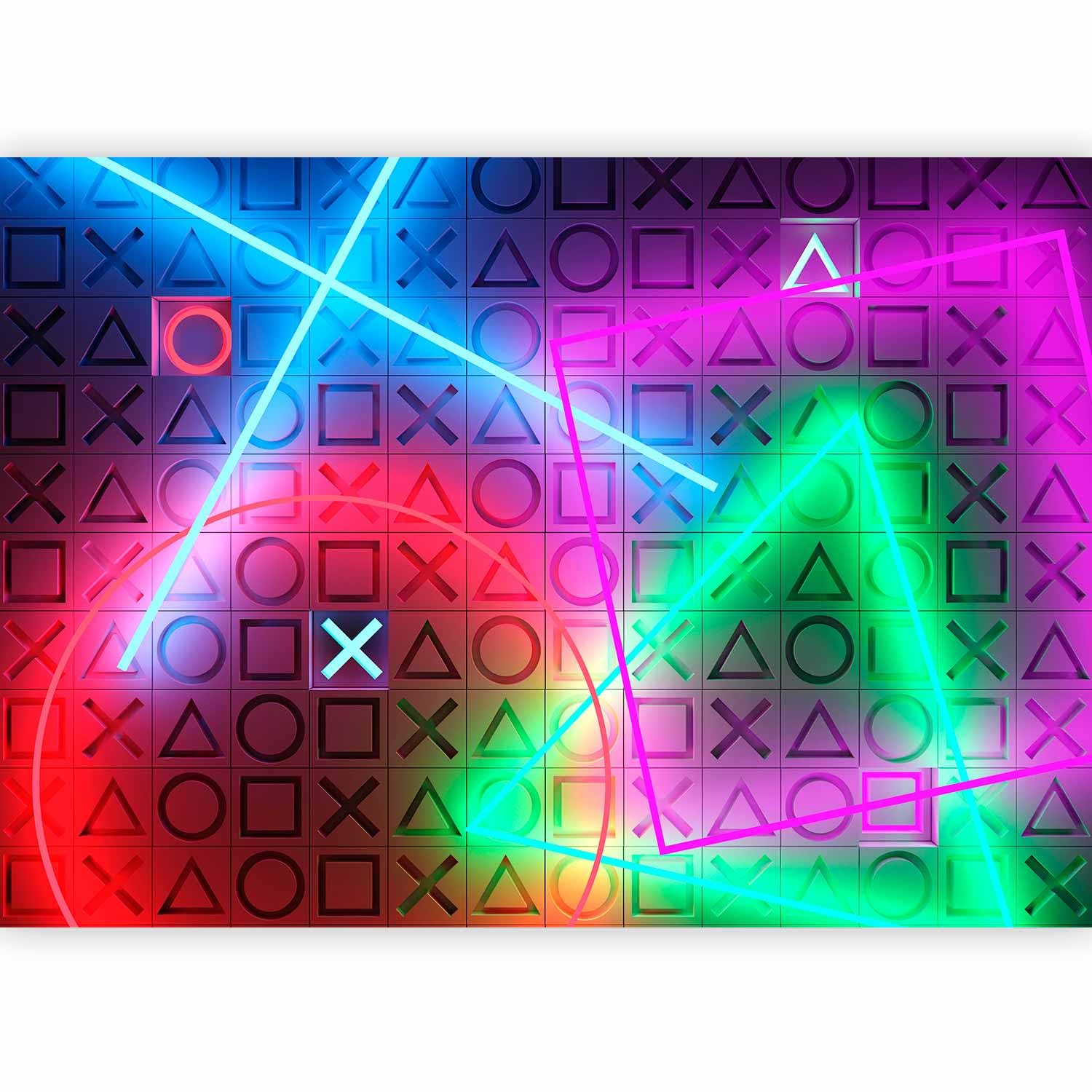murando Photo Wallpaper Abstract for Gamers 350x256 cm / 138" x 97" — image 1