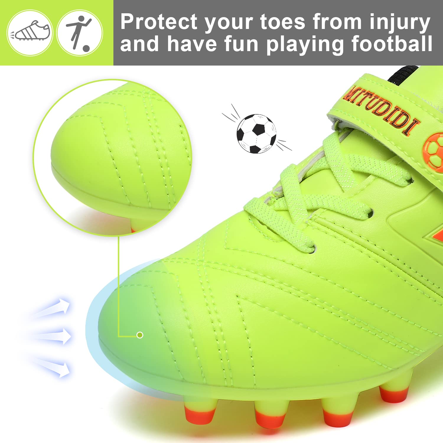 Scarpe da Calcio da Bambino Scarpe da Allenamento Bambini Teenager Scarpe da Calcio da Ragazzo Scarpe da Calcio da Uomo Scarpe da Calcio da Ragazze