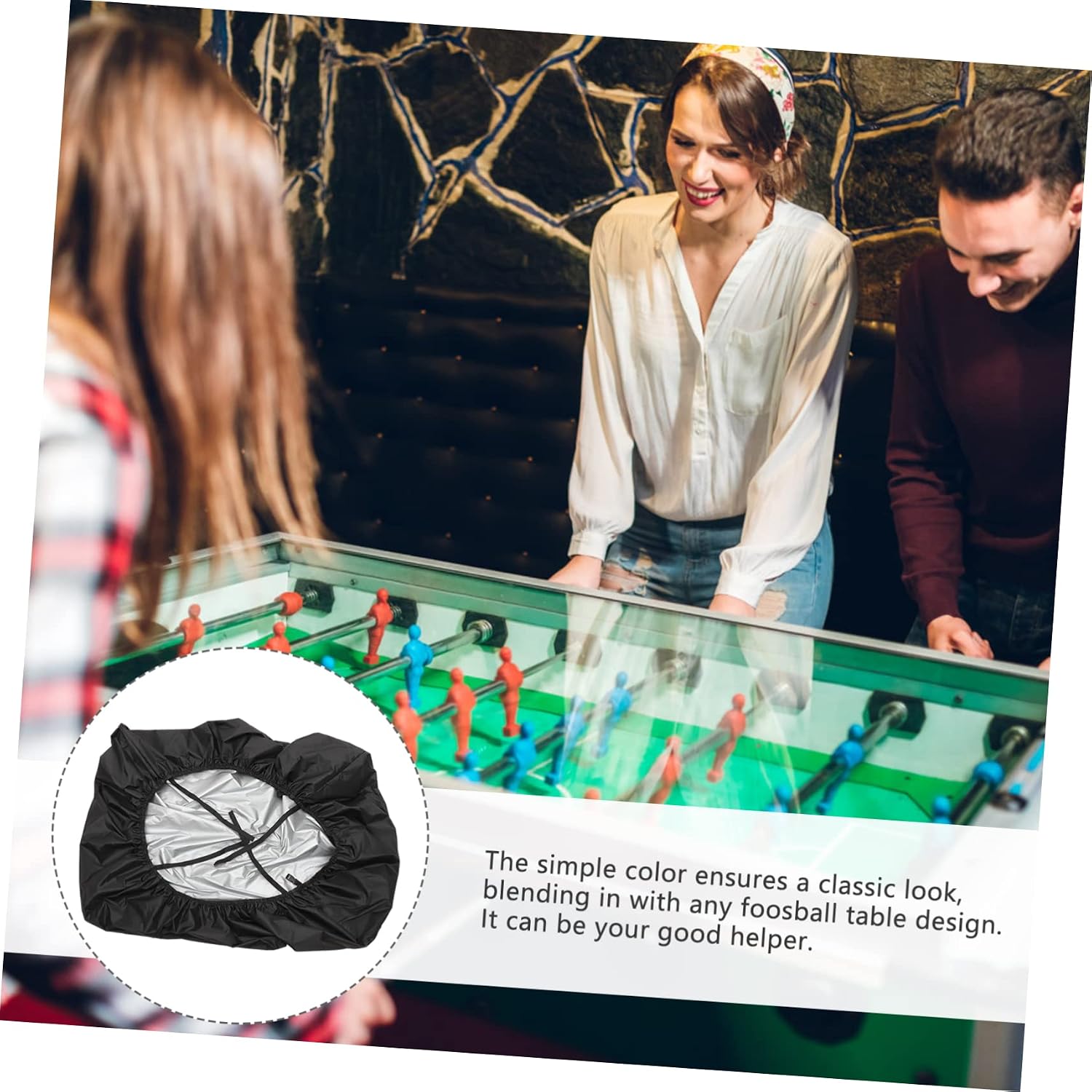 BESPORTBLE Foosball Cover Foosball Table Cover Foosball Accessory Reusable Foosball Protector Daily Use Foosball