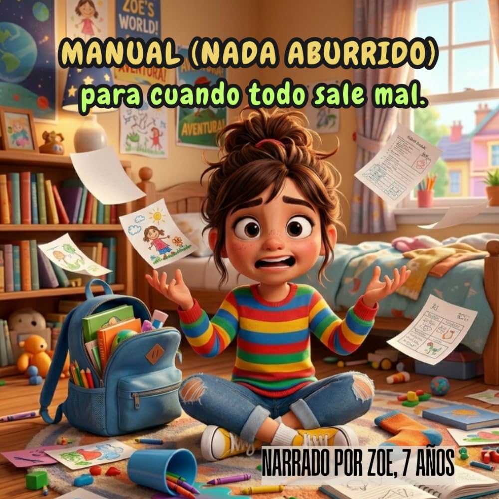 MANUAL (NADA ABURRIDO) para cuando todo sale mal: Narrado por Zoe, 7 años