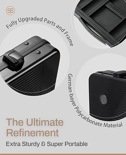 Miniatura 5 de SLOWPLAY Godel - Juego de fichas de póquer de arcilla de 0.49 oz para Texas Hold'em, 500 piezas con valores numerados cuenta con una caja de chips