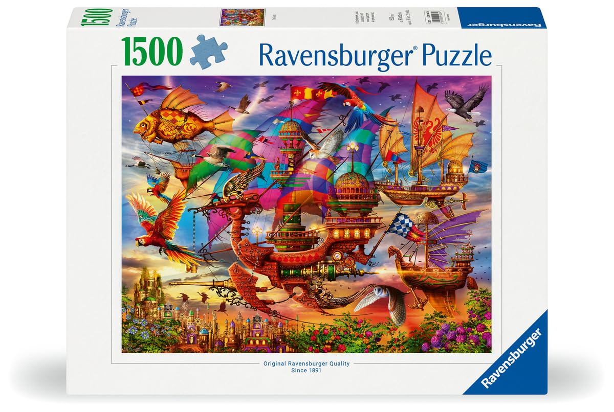 Ravensburger - Puzzle Adulte - Puzzle 1500 pièces - L'envol - Adultes et Enfants à partir de 14 Ans - Puzzle de qualité supérieure - Fantastique - 12001487