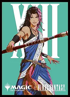 エンスカイ(ENSKY) 『マジック:ザ・ギャザリング――FINAL FANTASY』 プレイヤーズカードスリーブ 「キャラクター」ボーダーレス版 《恐れなきルシ、ファング》 MFS-14
