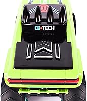 Vista 5 de Camión monstruo todoterreno motorizado Maxx Action de 12" con "Luces y Sonidos" - Verde