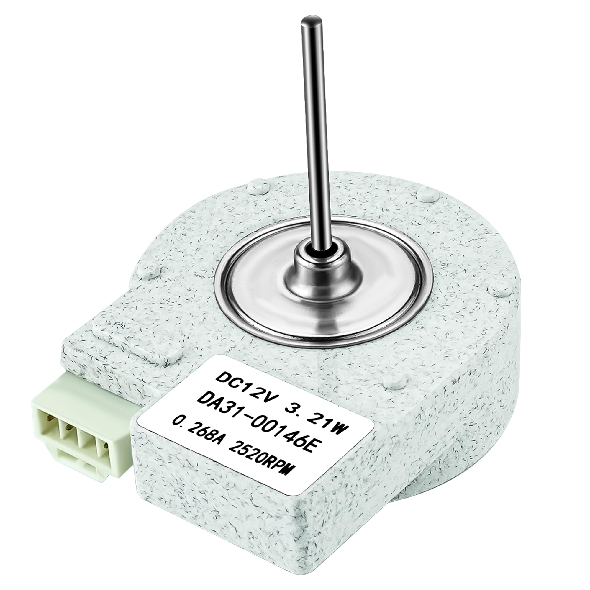DA31-00146E Refrigerator Evaporator Fan Motor Fit for Sam-Sung May-tag Refrigerators Replaces DA31-00146C DA31-00146G DA31-00146H DREP3020LA/HAL AP4136569 1486536 PS2495833 by Appliancemate