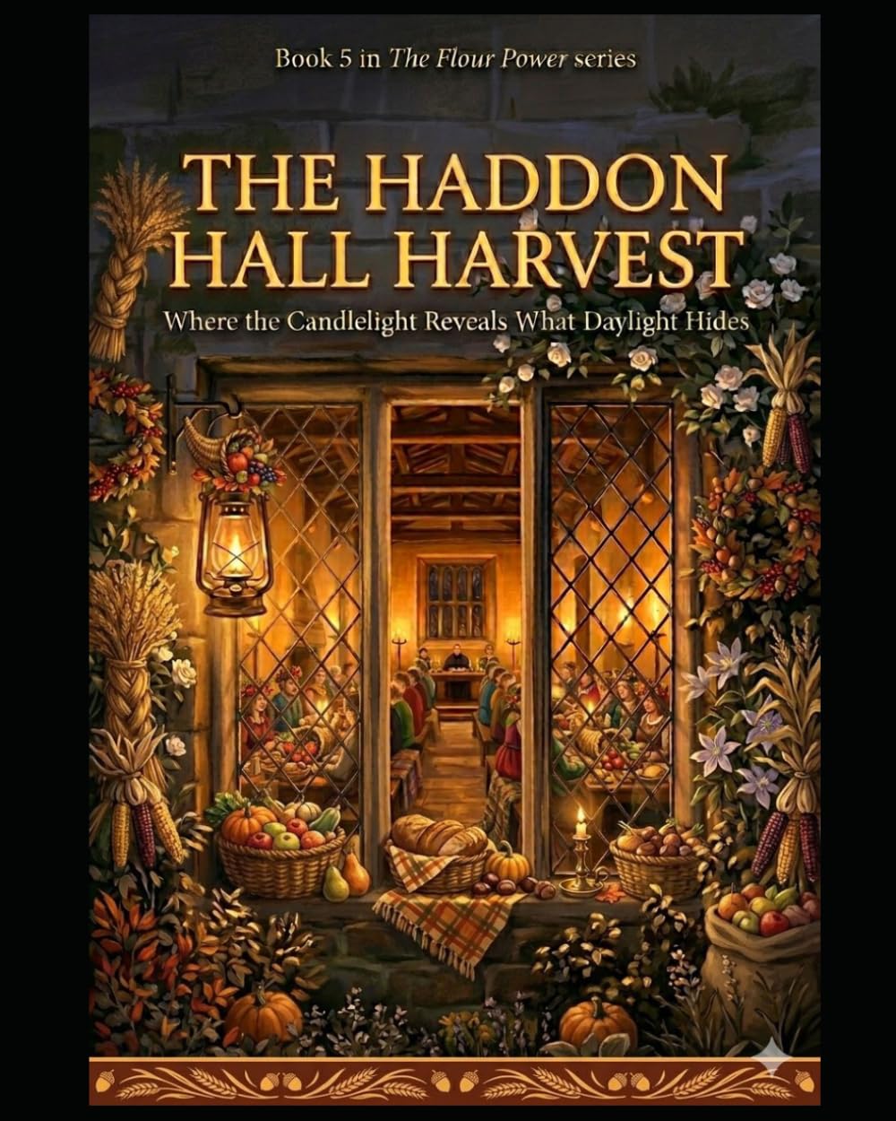The Haddon Hall Harvest Murders - Book 5 in The Flour Power series: A British Cozy Mystery Featuring an English Manor, Village Secrets, and a Deadly ... Power Series a Cozy Culinary in Derbyshire)
