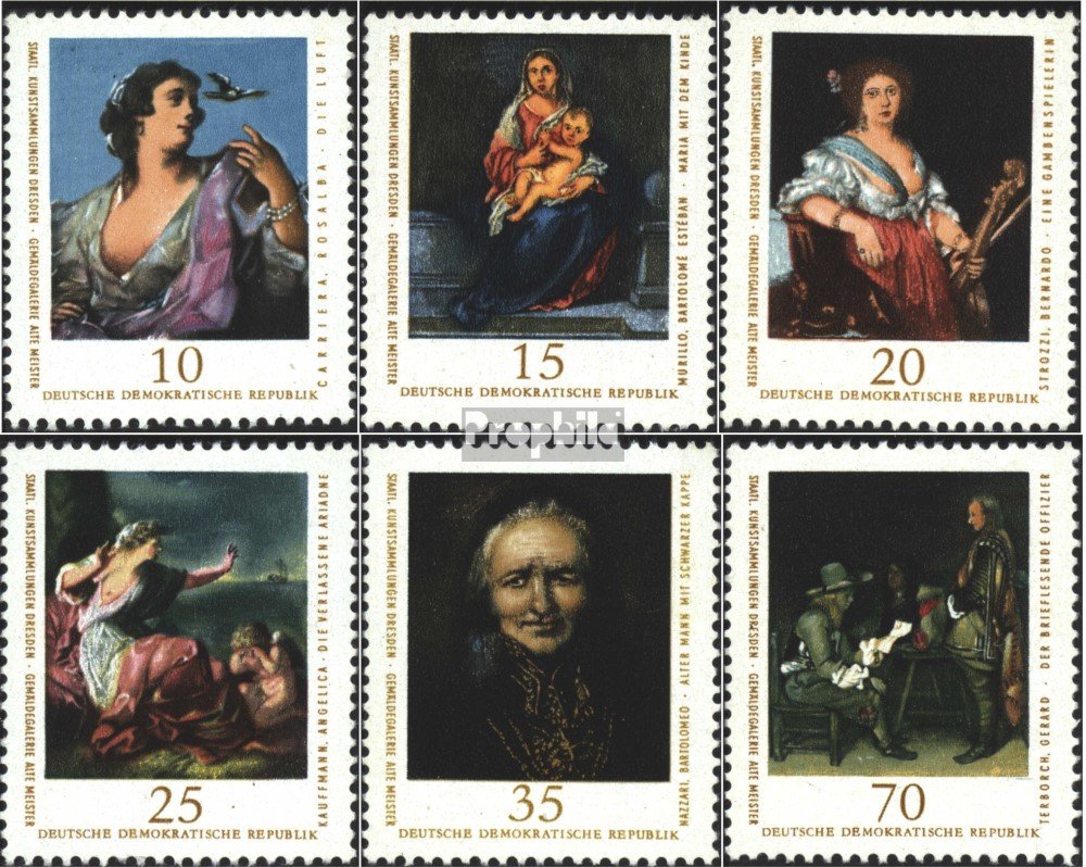 Prophila Collection España 2429-2434 (Completa.edición.) Nuevo Con Goma Original ** MNH 1979 Juan De Juanes (Sellos Para Los Coleccionistas) Pintura