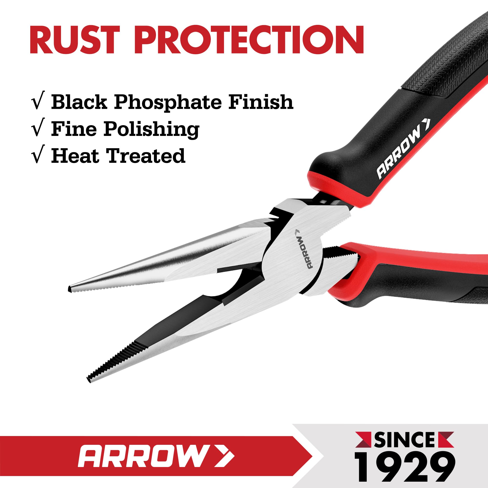 Arrow 4-Piece Pliers Set - Durable & Versatile -4