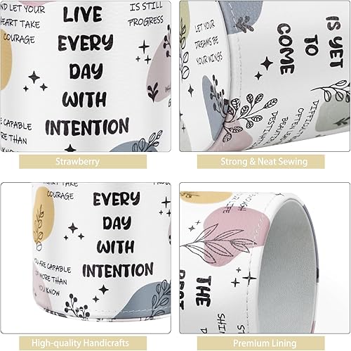 Vista 68 de WAVEYU Soporte para bolígrafos para mujeres y niñas, taza de lápices, decoración de escritorio de mármol, soporte para brochas de maquillaje