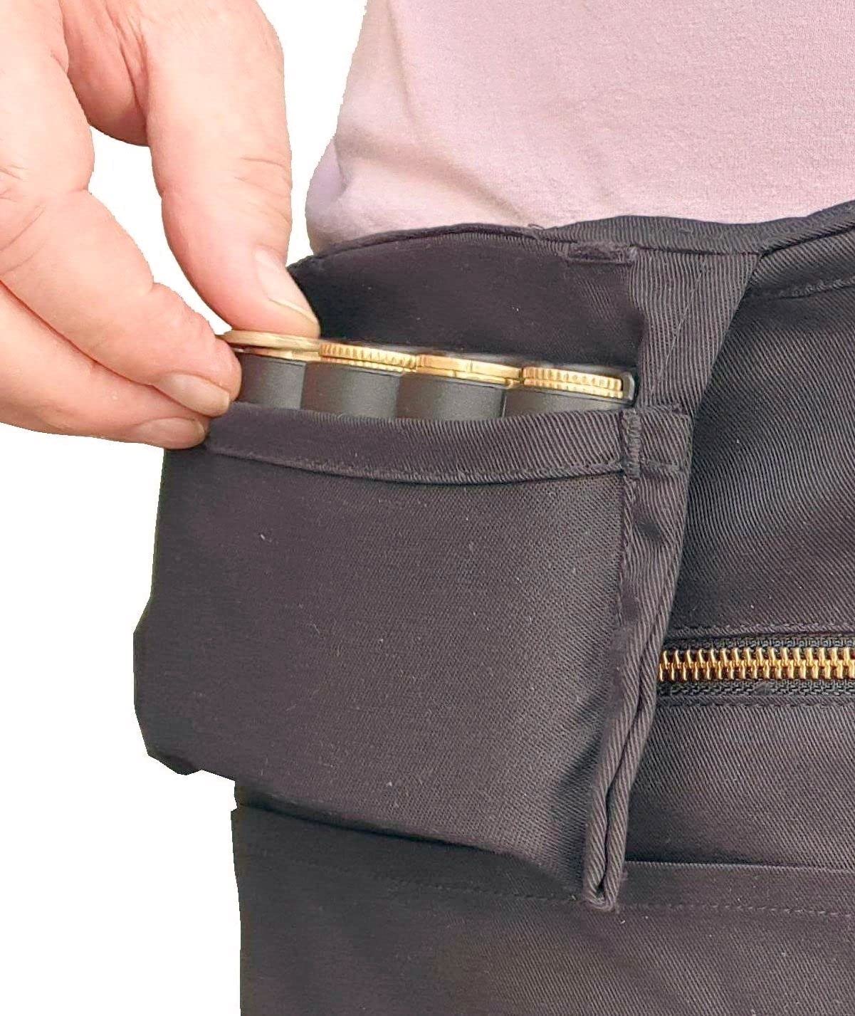 Tablier Serveur, Serveuse, barman, barmaid, restauration, forain, commerçant, maraîcher, plagiste, 5 poches, coloris noir, facile d’entretien, finition soignée