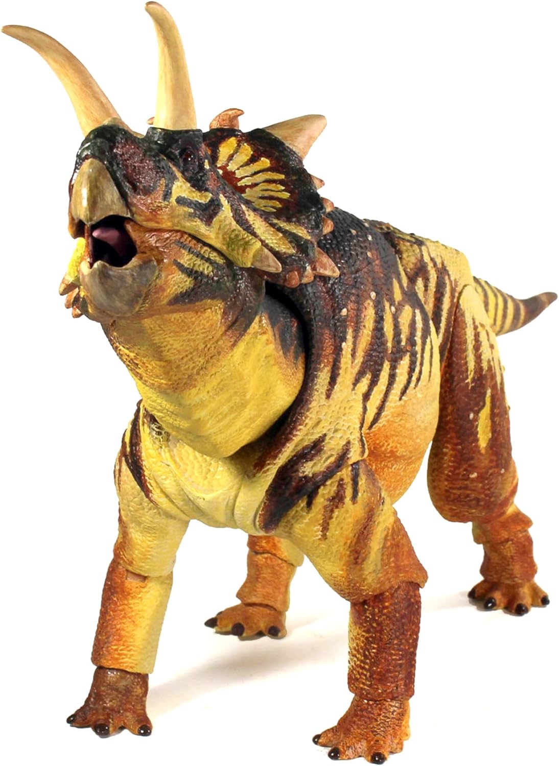 Creative Beast Studios Beasts of The Mesozoic: Ceratopsian Series Xenoceratops 1:18 Scale Action Figure, Multicolor