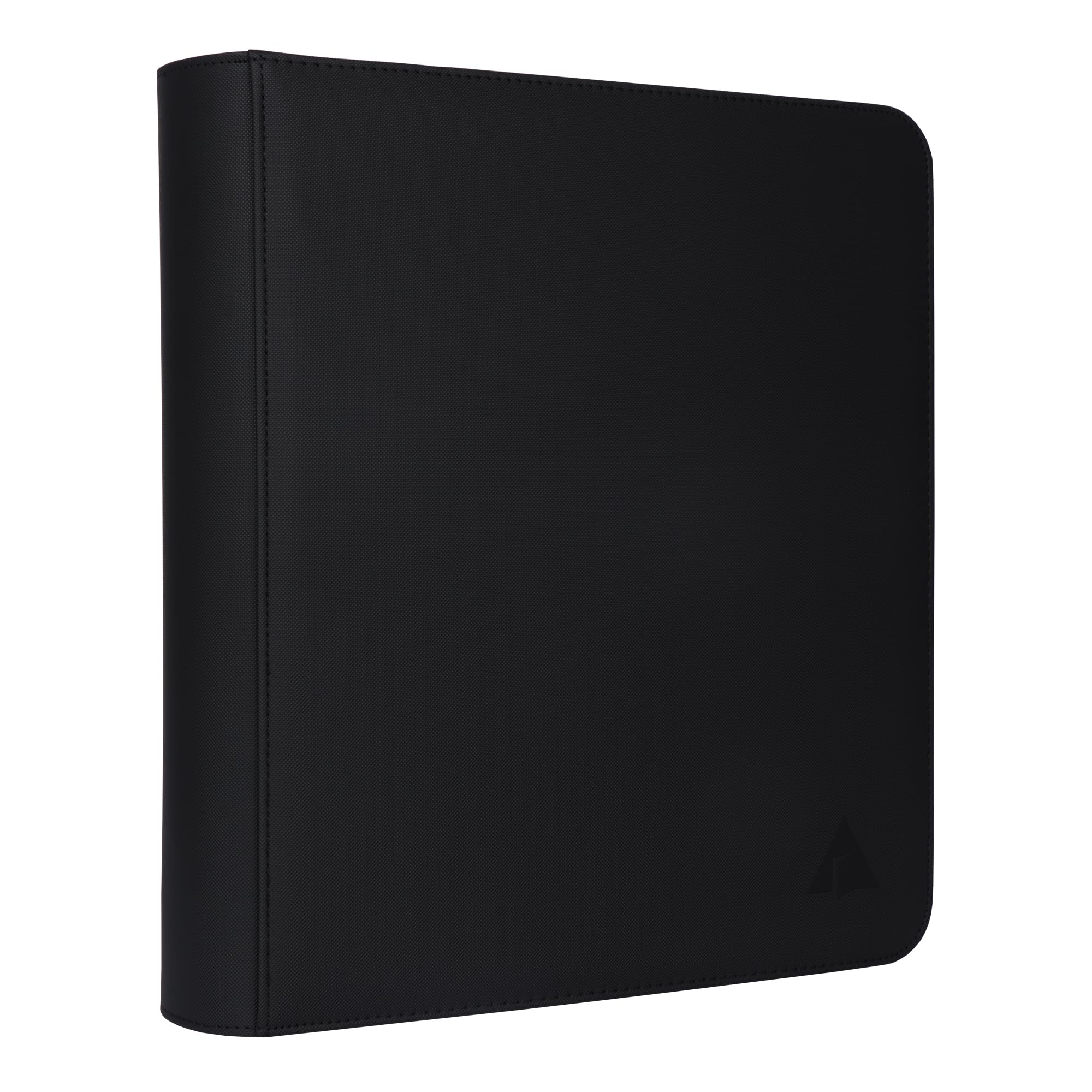 Rayvol Sammelkartenbinder, 9 Taschen passend für 1404 Karten – Metall-D-Ring-Kartenhalter mit 78 doppelseitigen klaren Seiten, Top-Loading Sammelalbum – Schwarz