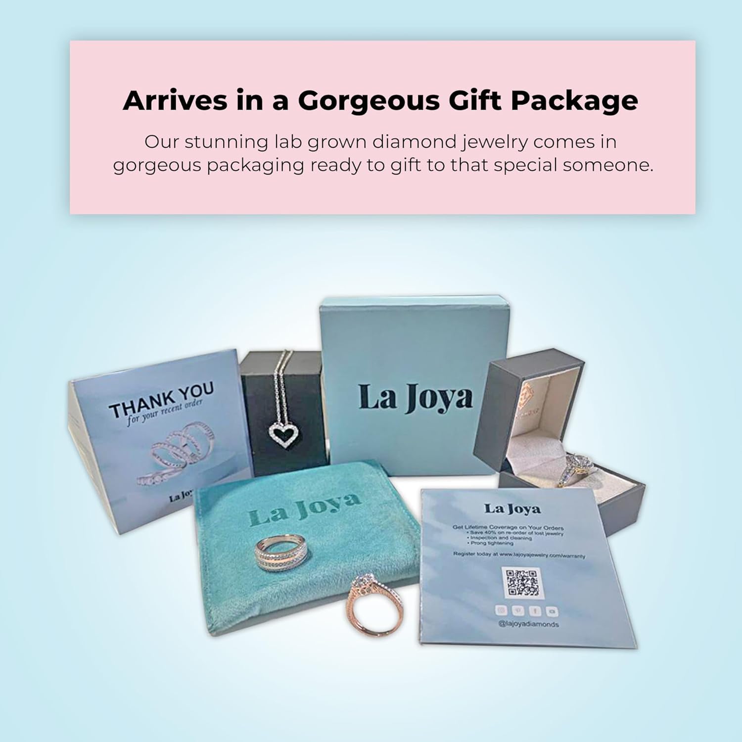 La Joya Graduating Circle Diamond Necklace for Women | 1-2 Ct. Tw. Lab Grown Diamond Pendant Necklace | White Rhodium Plated 925 Sterling Silver Circle of Love Necklace | Ideal Gift for Her - Image 7