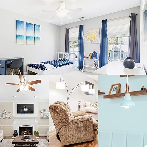 Miniatura 7 de Bombillas LED E12, bombillas LED de candelabro de 12 W, equivalente a 100 W, bombillas de araña blanca diurna de 6000 K, bombillas de ventilador de