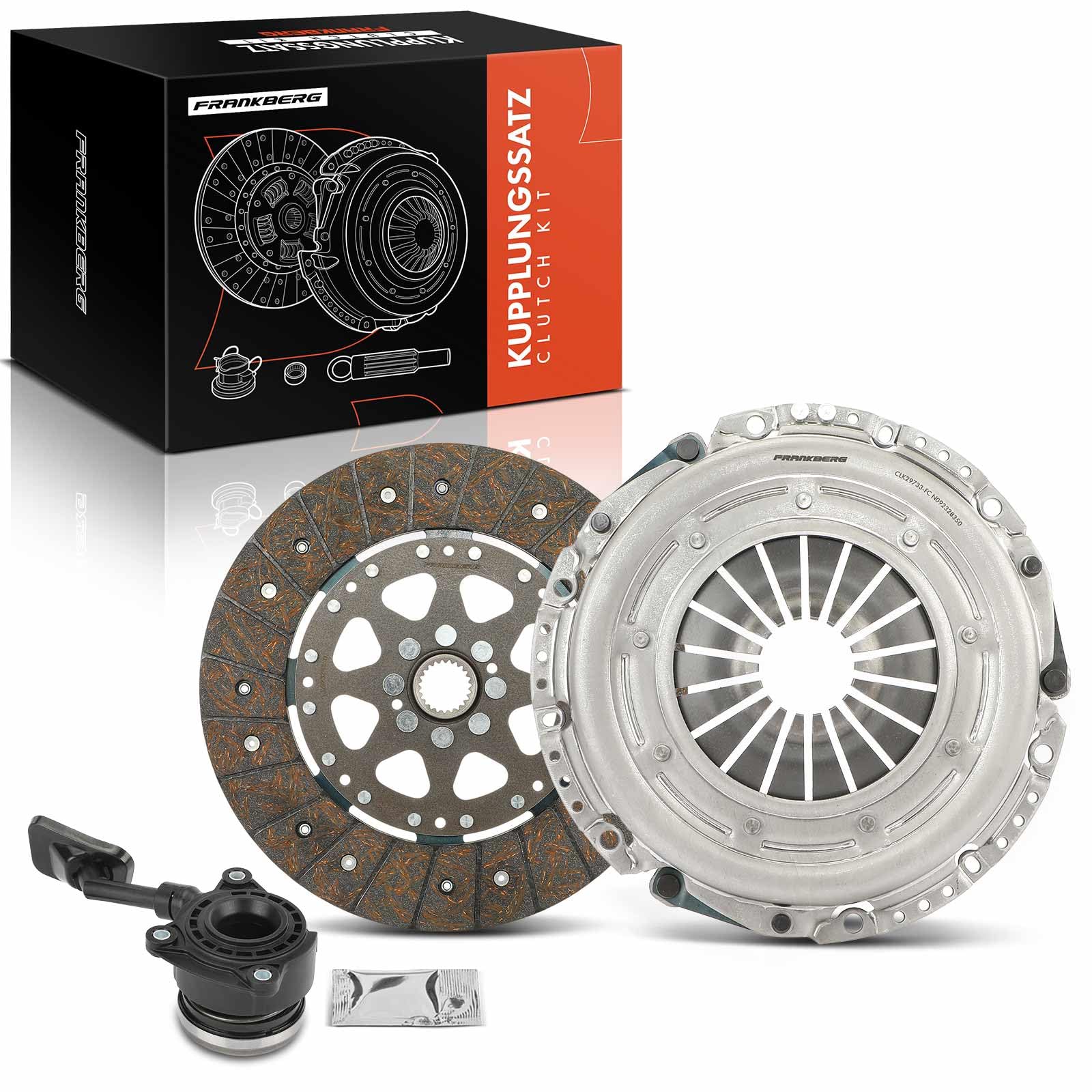 Frankberg Kit de embrague 1317315 | Compatible con: S80 II 124, Focus III Caja/Hatchback, Galaxy WA6, C-Max II DXA/CB7 DXA/CEU, Torneo Focus III, S40 II 544