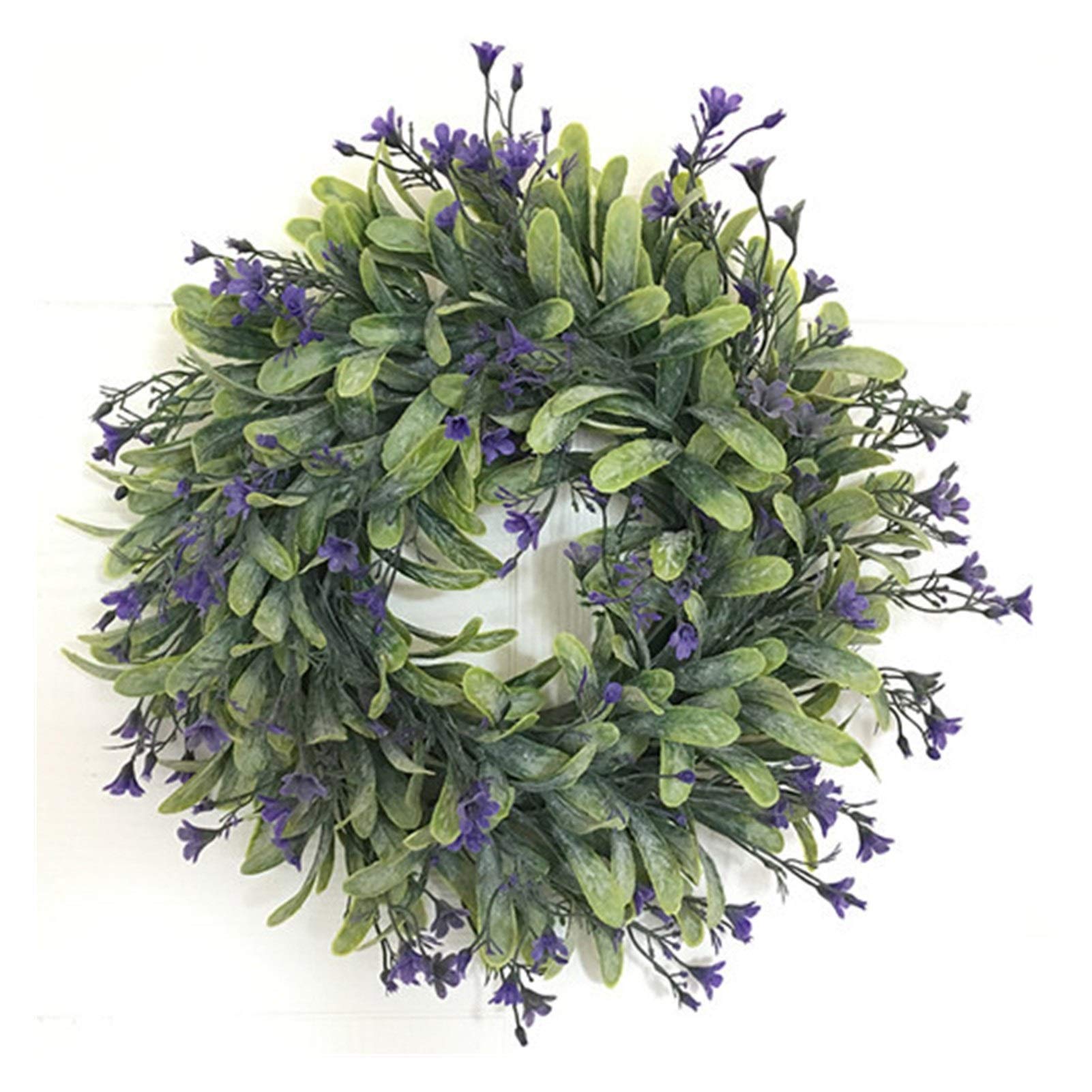 Guirlande de Noël artificielle durable aux finitions poudrées pour une décoration haut de gamme