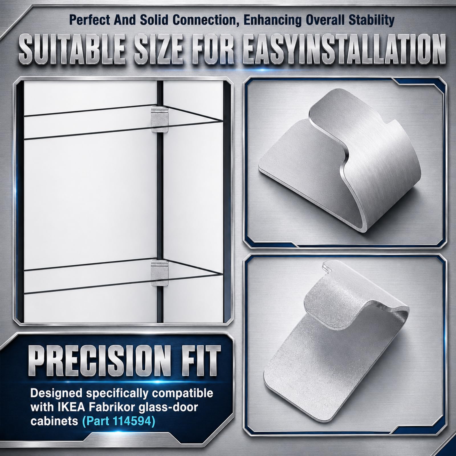 IKEA Shelf Clips - Maximize Cabinet Space -5