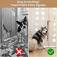 Vista 7 de Campanas mejoradas para cachorros, timbres de perro para perilla de puerta, entrenamiento para ir al aire libre, campanas de perro para cachorros