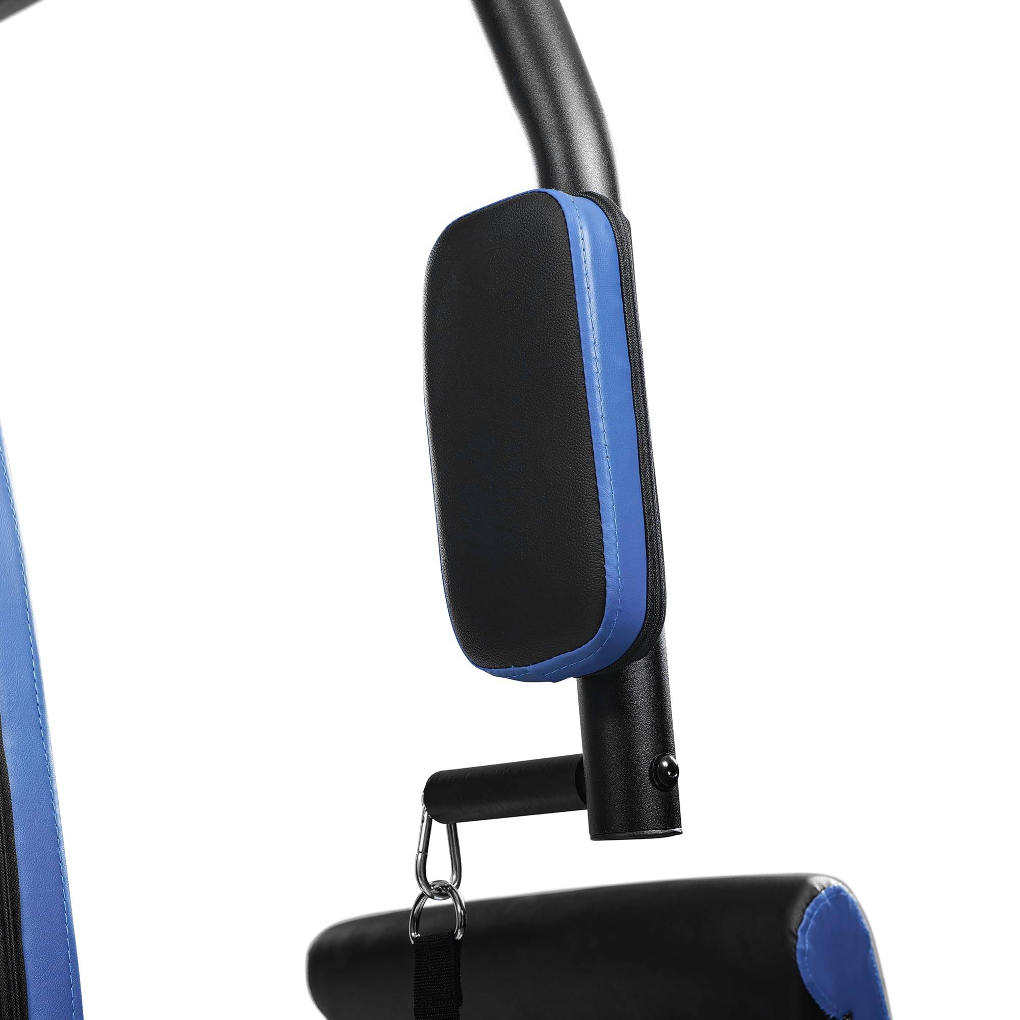 DIONE HG6 - Station de fitness - Home gym - Station de musculation - Avec presse à jambes - Bloc de poids de 80 kg - Coussin d'assise de luxe