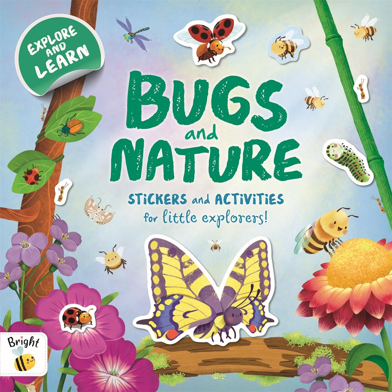 Bugs and Nature (Early learning sticker book for little explorers)