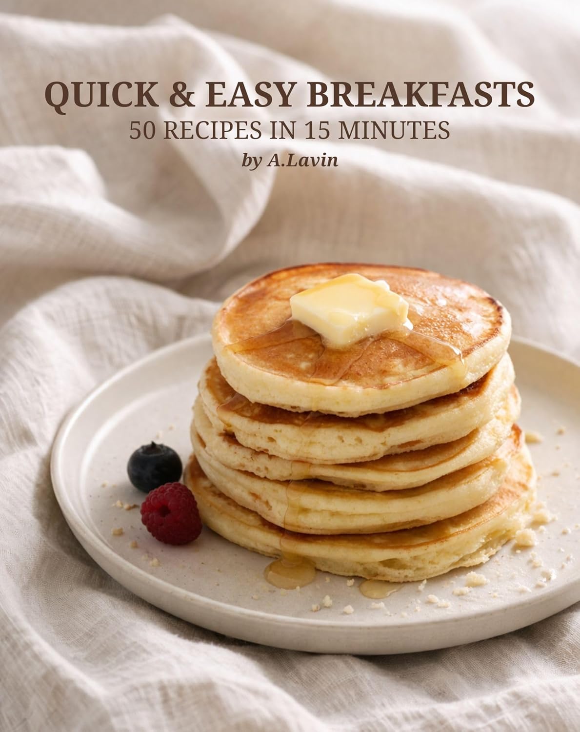 Quick & Easy Breakfast Recipes: 50 Simple Ideas You Can Make in 15 Minutes      [Print Replica] Kindle Edition