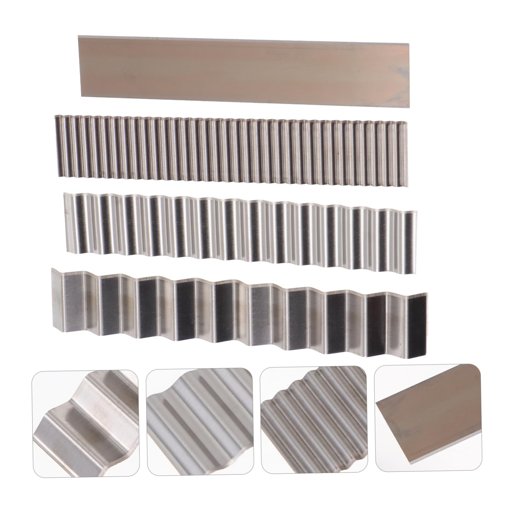STOBOK 3 Sätze Formmesser Aus Ton Werkzeuge Zur Herstellung Von Polymerton Modellierungswerkzeuge Modellierwerkzeuge Aus Ton Lufttrockener Ton Lehmhandwerk Rostfreier Stahl 8 Stück * 3