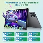 2K 11 Inch Android 16 Tablet, 24GB RAM, 256GB ROM, 1TB Expand, TUV Certified 1920x1200 FHD Screen, 8000mAh with Octa-Core, Gaming Tablet with Sim Card Slot for Adults & Kids