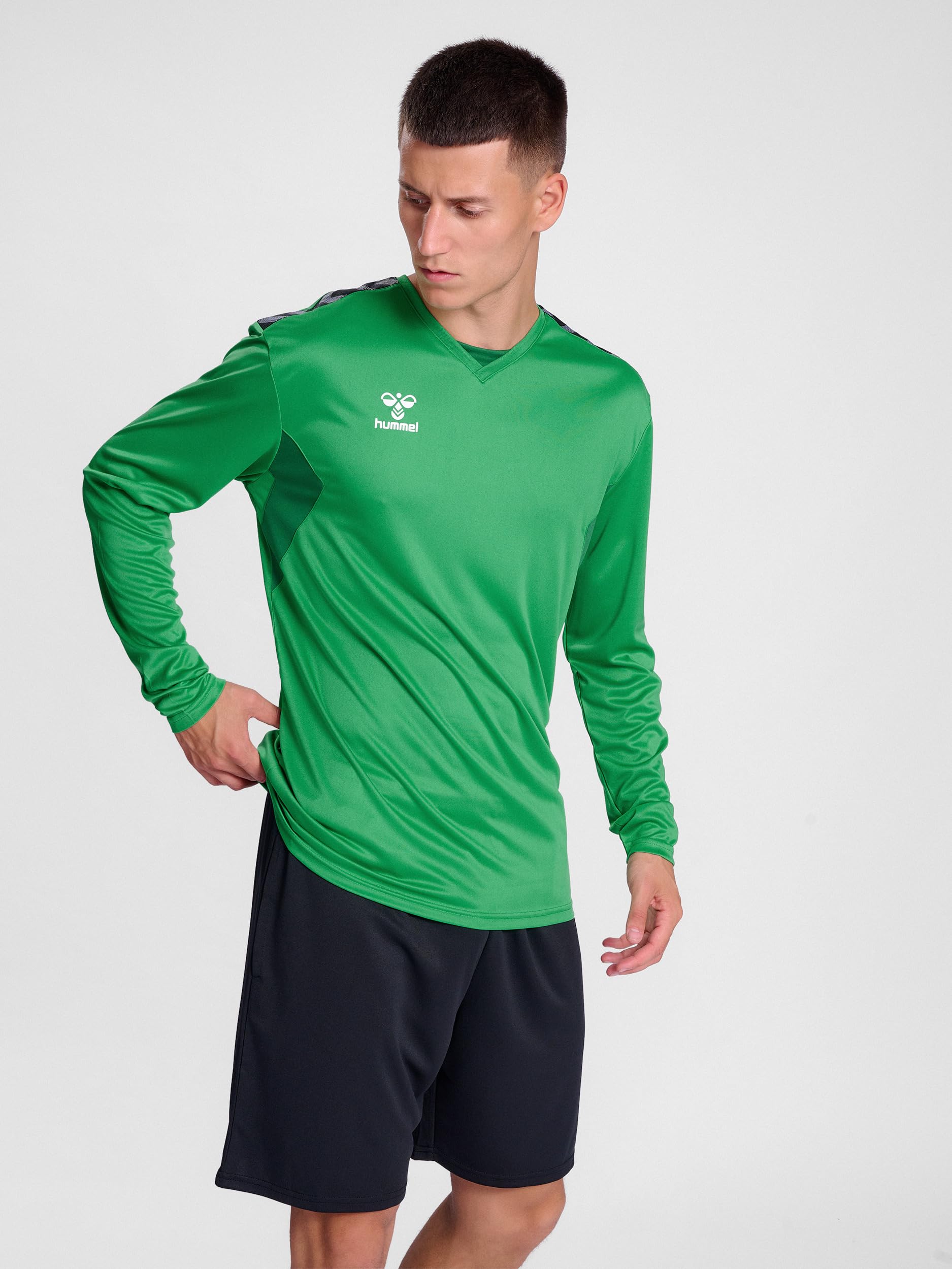 hummel Koszulka Mężczyźni Hmlauthentic Pl Jersey L/S