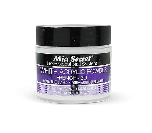 Mia Secret White Acrylic Powder 1oz
