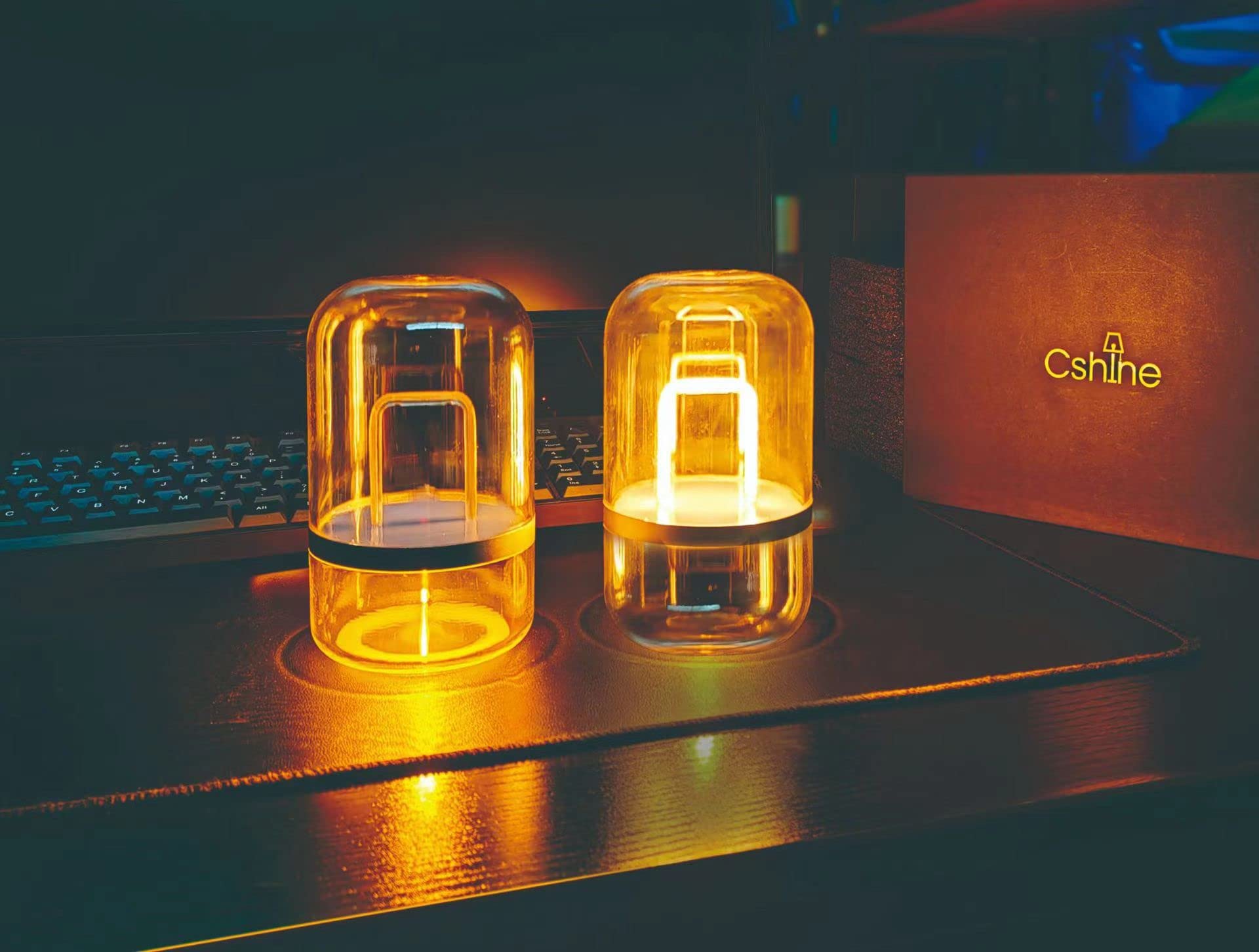 【在庫セール】Linked Lamp 恋人 ロマンチック バレンタインデープレゼ Amazon | シーシャイン(Cshine) Linked Lamp 恋人 ロマンチック