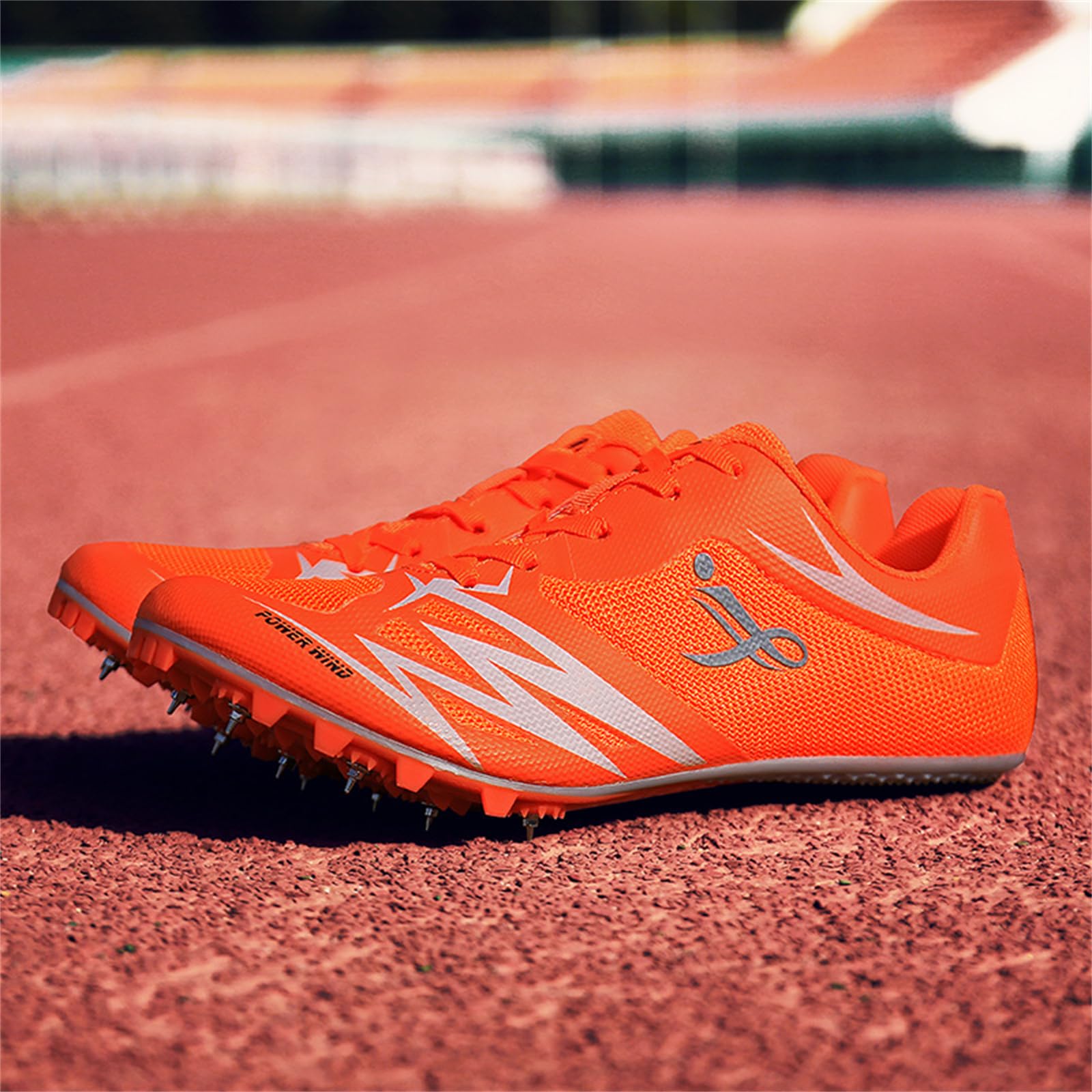 Zapatillas De Atletismo para Hombre Y Mujer con Clavos Profesionales para Carreras Saltos Transpirables Y Ligeras