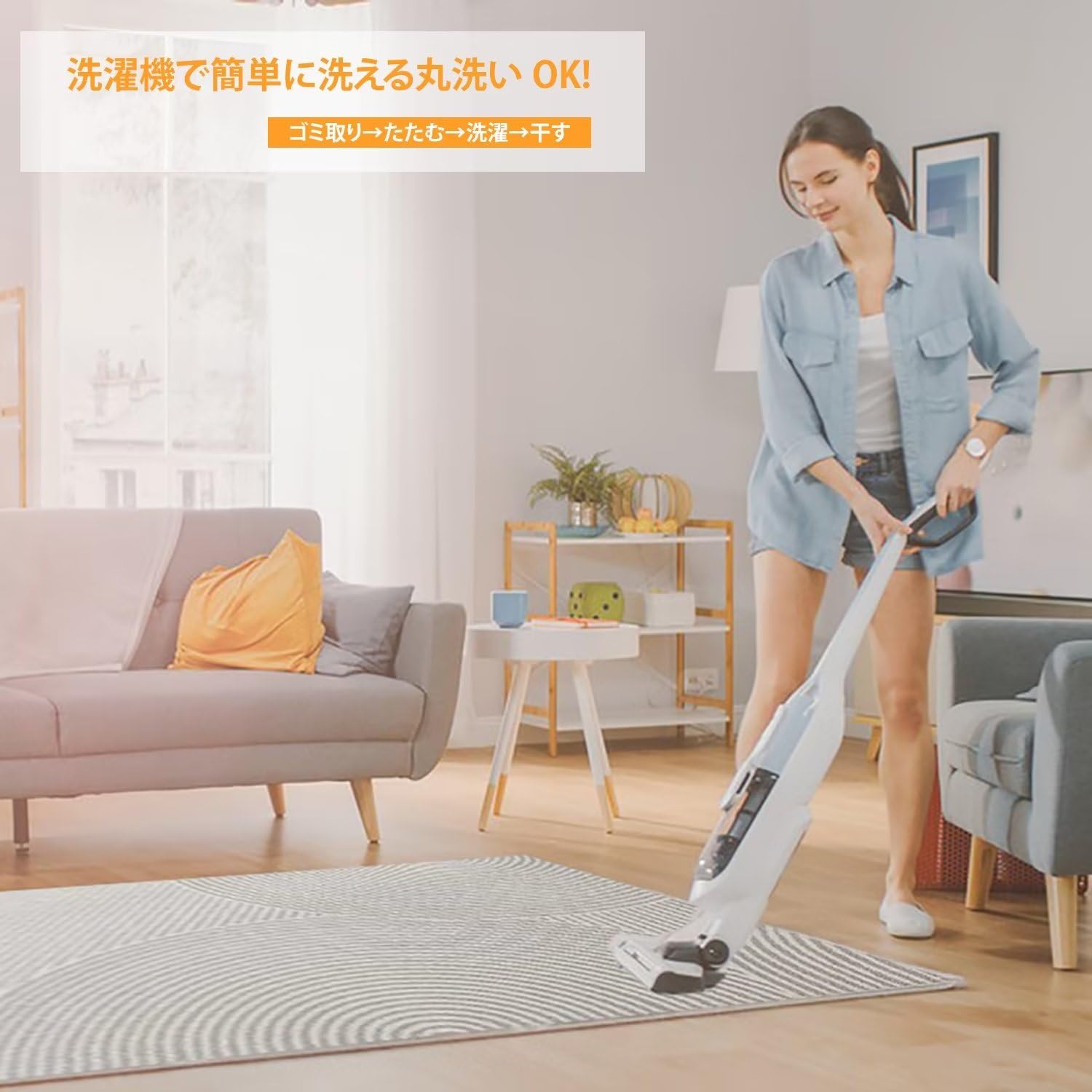 Amazon | ラグ カーペット 絨毯 200x200cm 滑り止め付き ホット