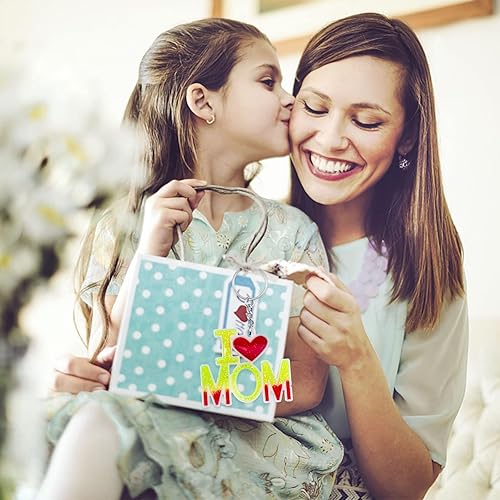 Miniatura 4 de JHYlilia Juego de 75 moldes de resina para pendientes de corazón de amor para el día de la madre el día de San Valentín molde de epoxi de silicona