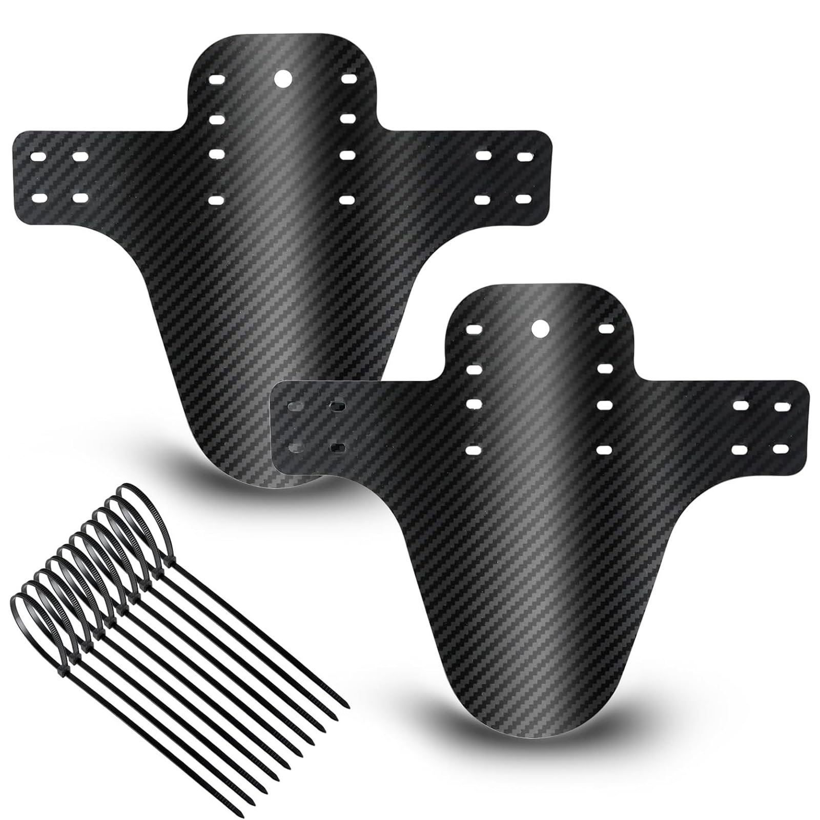 Leoeasiy Pack Of Mtb Mudguard Mountain Bike Mudguard Adjustable