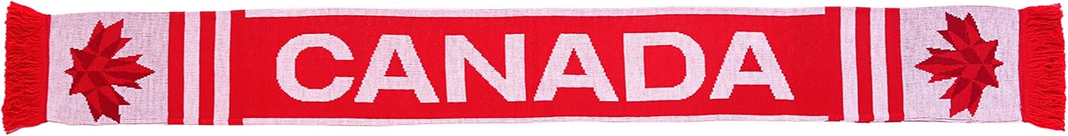 Canada Soccer Knit Scarf