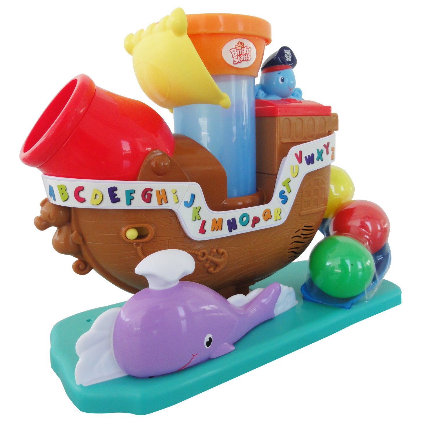 Bright Starts 9295 Ball Pop and Rock Piraten Schiff
