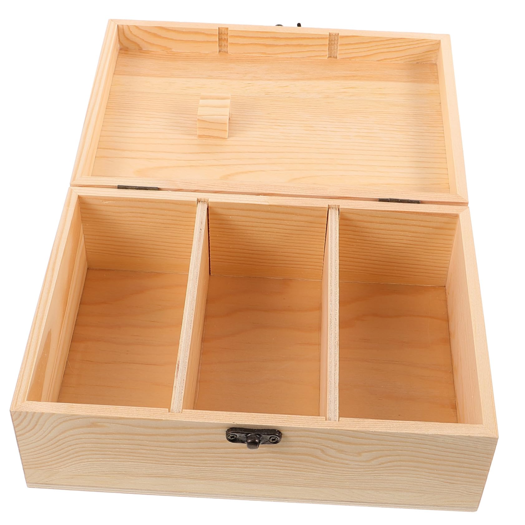 Holz Nähkästchen für Nähnadeln zur Aufbewahrung, Tragbar
