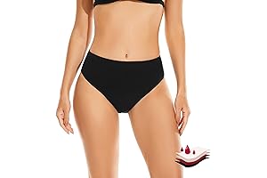 Waterproof Period Swimwear for Teens - Leakproof Bikini Bottoms with UV 50+ Protection