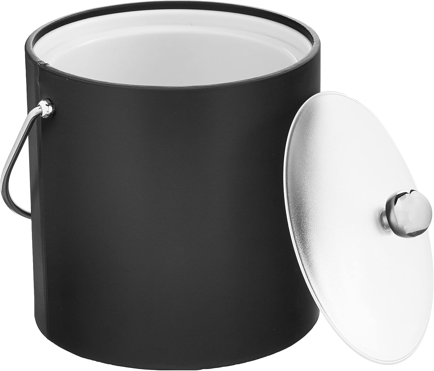 Best Promo Kraftware Bartenders Choice Fun Colors Collection Ice Bucket 3-Quart, Black, Double Wall Construction, Keep Ice Perfectly Chilled, Hotel Ice Bucket, Guest Room Bar Area Ice Bucket, Bale Handle Exclusive Special Kraftware Bartenders Choice Fun Colors Collection Ice Bucket 3-Quart, Black, Double Wall Construction, Keep Ice Perfectly Chilled, Hotel Ice Bucket, Guest Room Bar Area Ice Bucket, Bale Handle