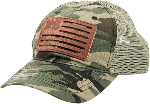 John Deere Gorra de béisbol de camuflaje tradicional para hombre, talla única, Camouflaje, Talla única