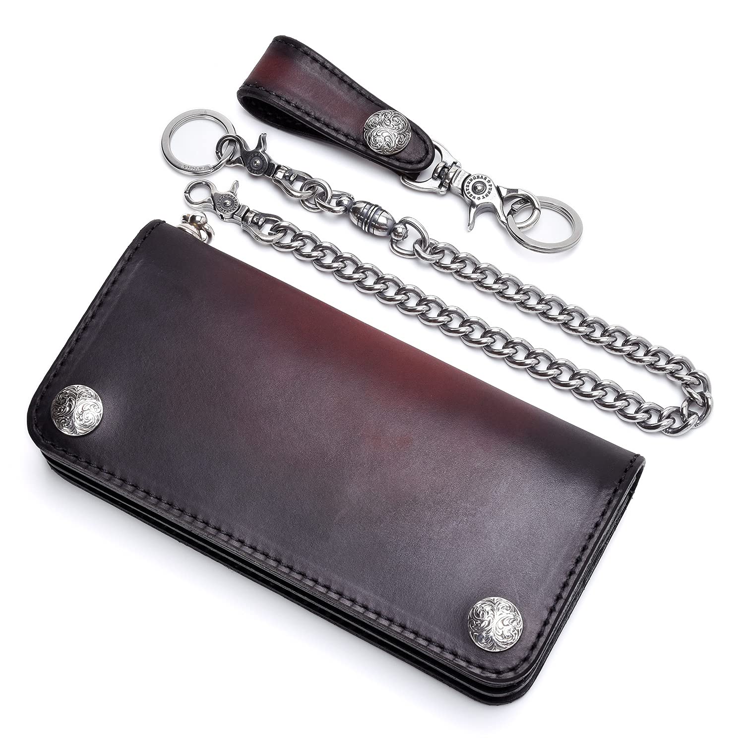 Amazon | [FUNNY] [ファニー] トラッカーズウォレット ボカシ染め