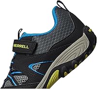 Vista 32 de Merrell Tenis de senderismo Trail Chaser unisex para niños Azul Marino/Verde