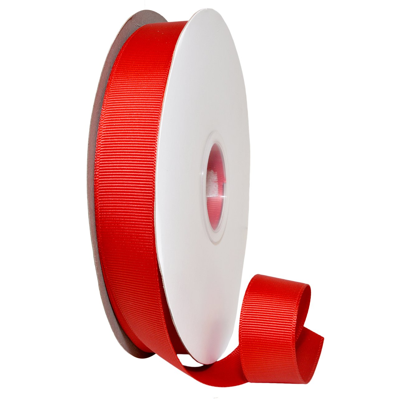 Morex RibbonPolyester Grosgrain Ribbon, 7/8" x 50 Yd, Red