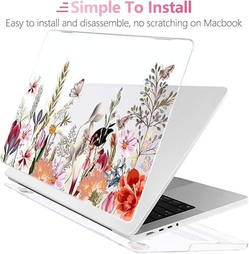 Miniatura 5 de Batianda Funda para MacBook Pro M4 de 16 pulgadas 2024 2023 2021 modelo A3403 A2991 con chip M3 M2 Pro/M1 Max, carcasa rígida de plástico