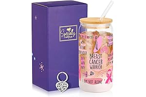 JoycuFF Breast Cancer Gifts for Woman, Cancer Care Gifts for Women, Breast...